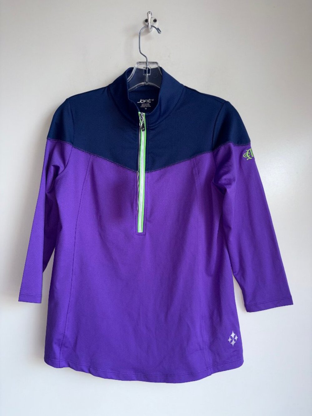 NWT JOFIT Quarter Zip Golf Pullover Size Medium